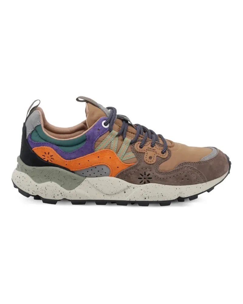 Flower MOUNTAIN Yamano 3 Sneakers mit Wildledereinsätzen - Braun Braun