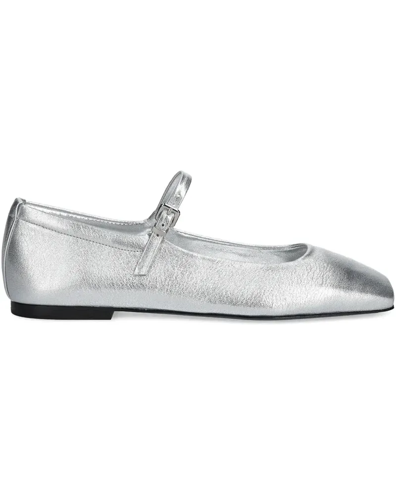 Kennel & Schmenger Ballerinas mit eckiger Kappe - Silber Silber