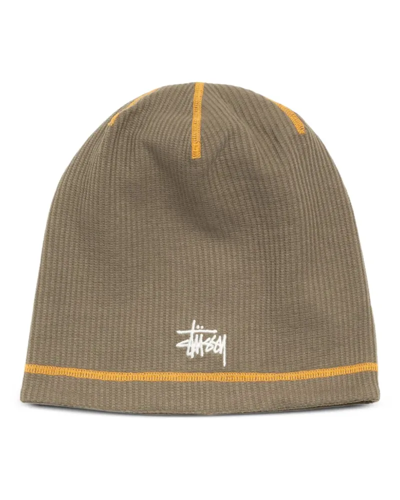 Stüssy Waffle Skullcap beanie hat - Grün Grün