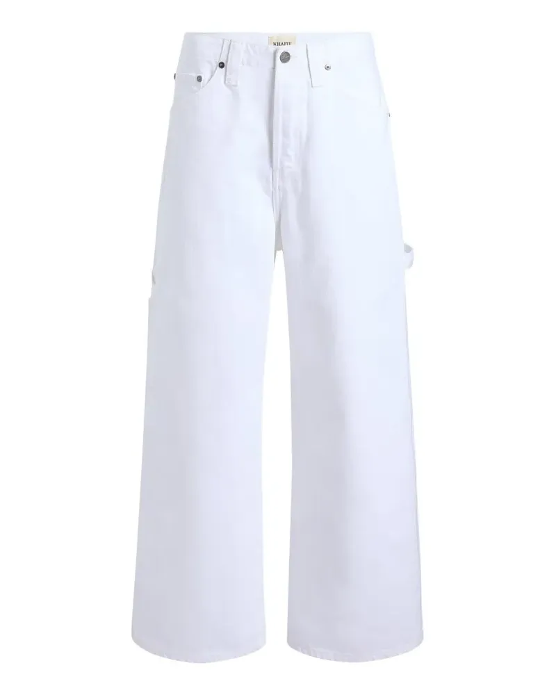 KHAITE Sowen Jeans - Weiß Weiß