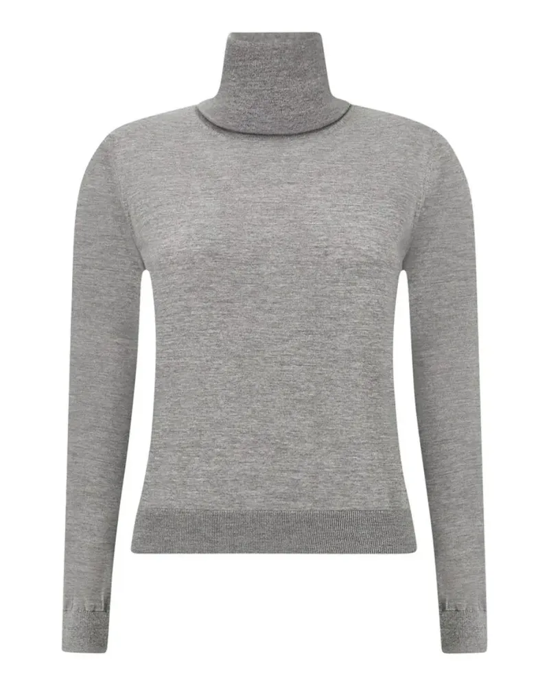 Paul & Shark Rollkragenpullover aus Merinowolle - Grau Grau