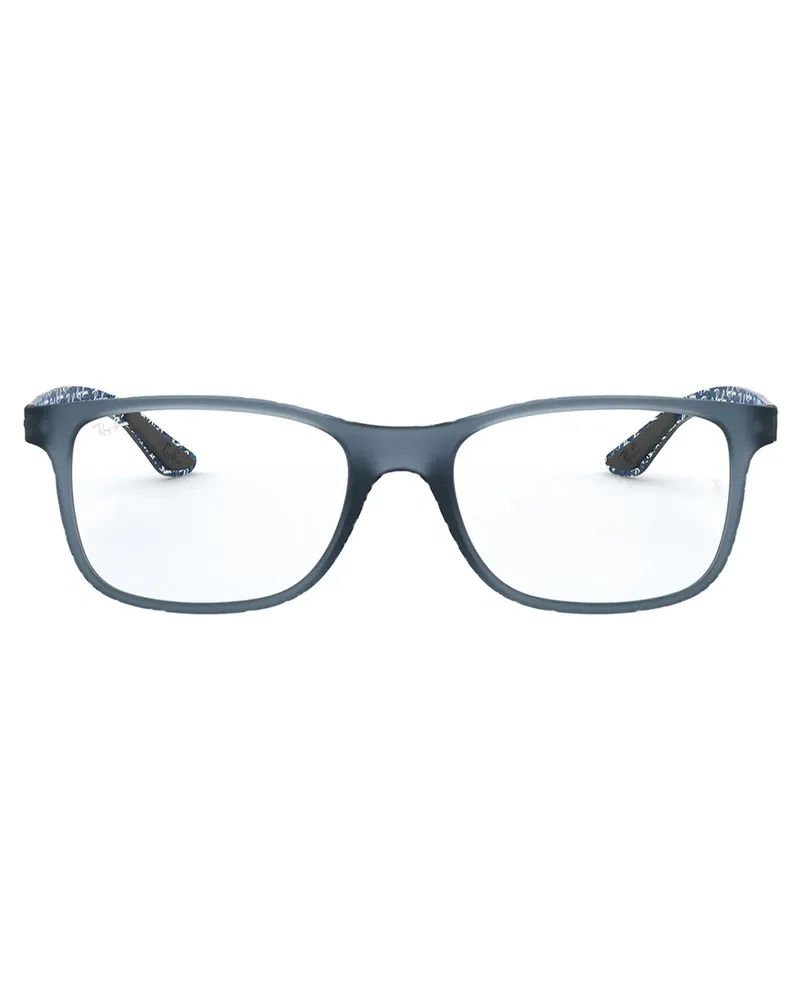 Ray Ban Brille mit eckigem Gestell - Weiß Weiß