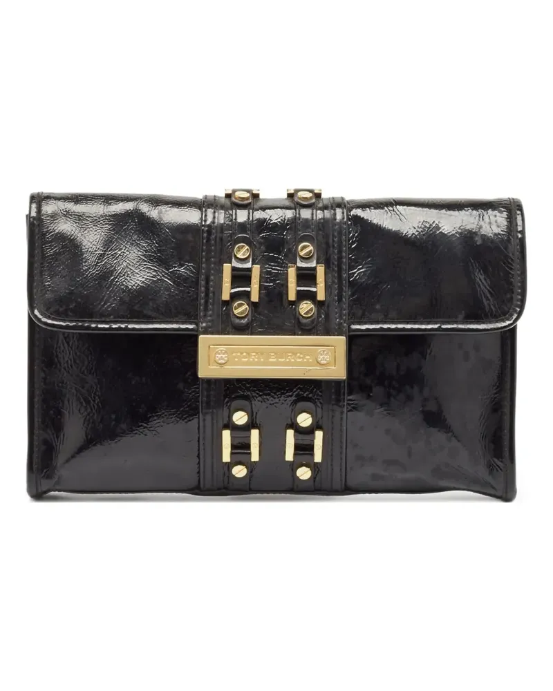 Tory Burch Matthias Clutch - Schwarz Schwarz