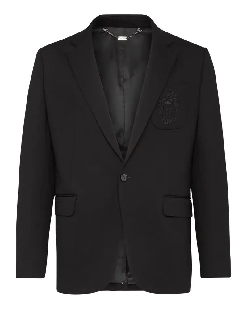 Billionaire Besticktes Sakko - Schwarz Schwarz
