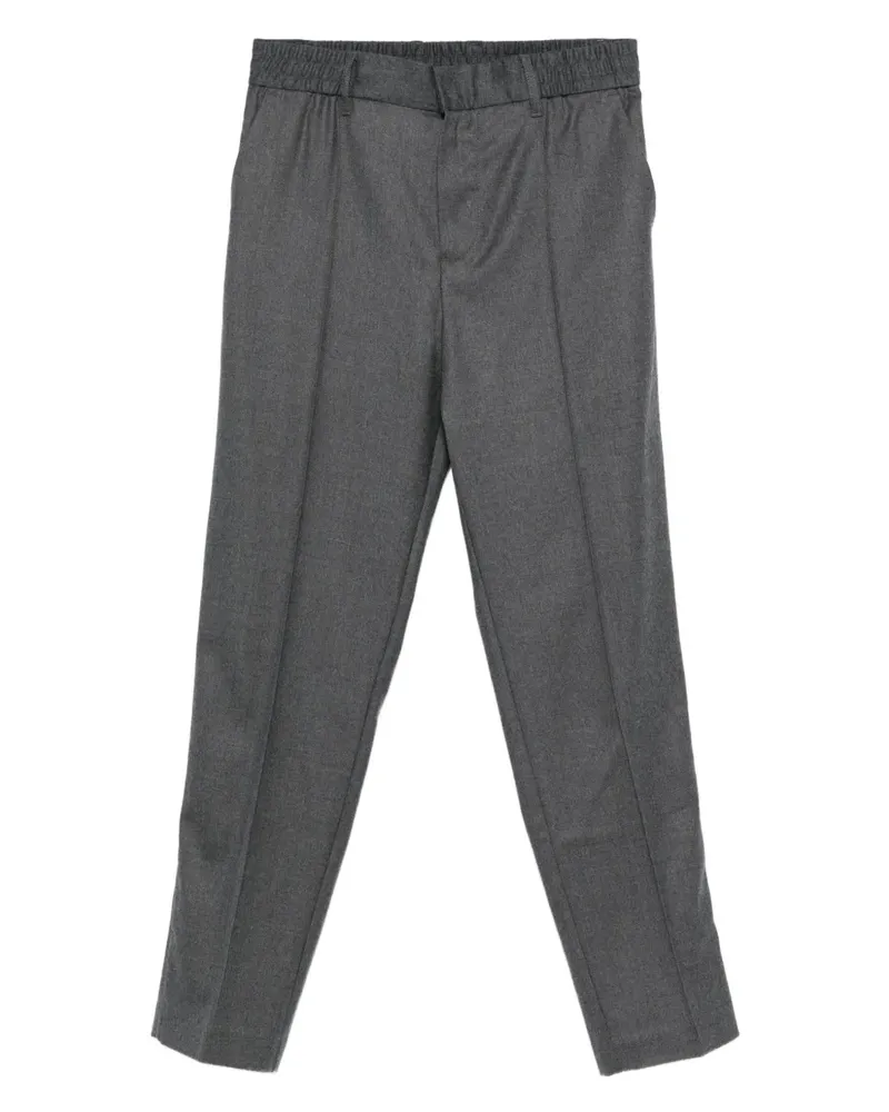 Emporio Armani Hose mit geradem Bein - Grau Grau