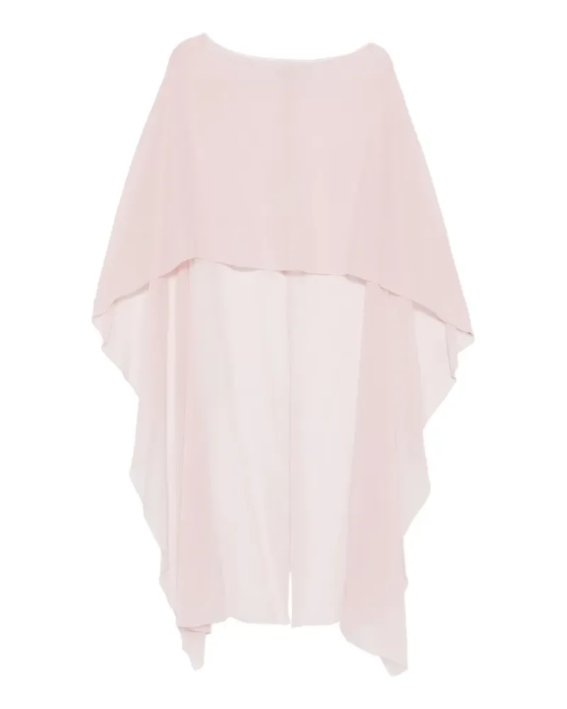 Antonelli Firenze asymmetric cape - Rosa Rosa