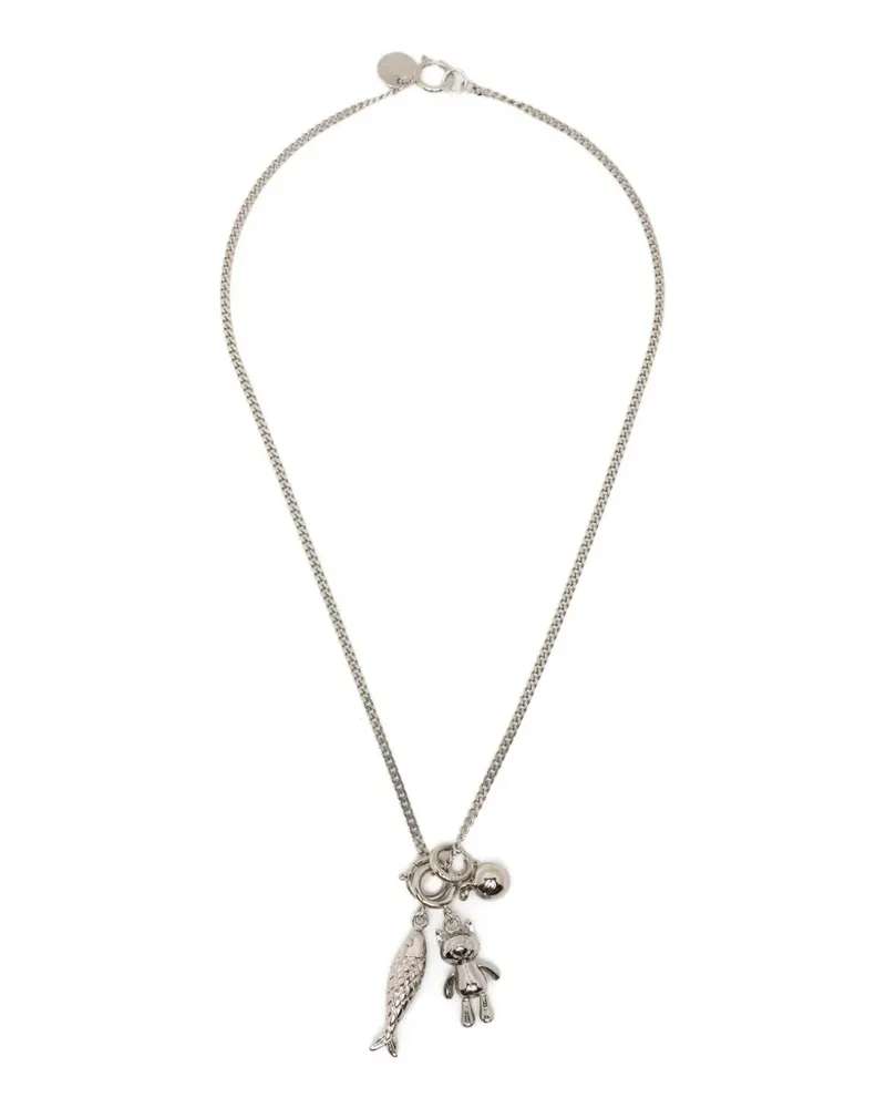 JUUN.J Avec Le Chat necklace - Silber Silber