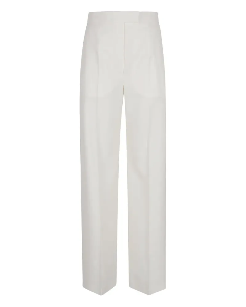 Alexander McQueen Klassische Hose - Weiß Weiß