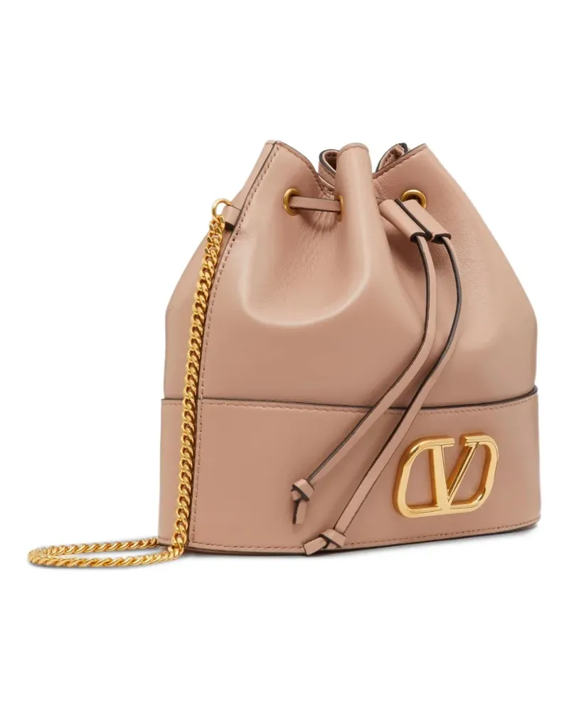 Valentino Garavani Mini VLogo Signature Schultertasche - Rosa Rosa