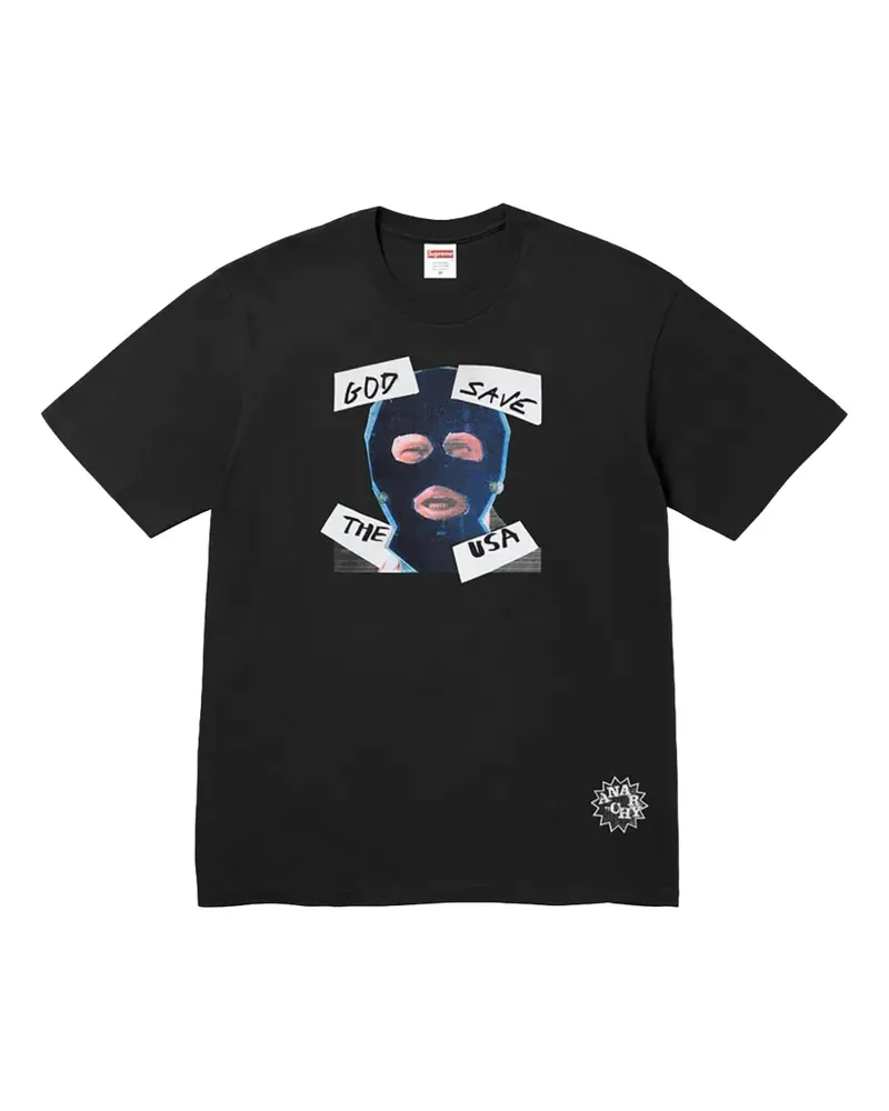 Supreme Being graphic-print T-shirt - Schwarz Schwarz