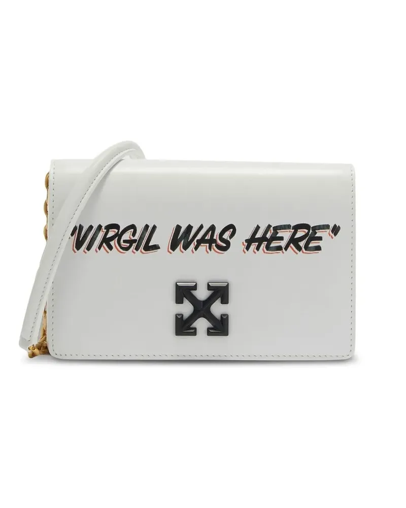 OFF-WHITE Jitney 0.5 Umhängetasche - Weiß Weiß