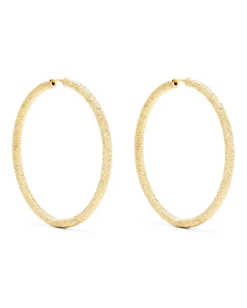 Carolina Bucci XL 18kt Gelbgoldcreolen im Florentiner-Stil Gold