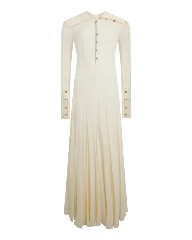 Philosophy Di Lorenzo Serafini long-sleeve maxi dress - Nude Nude