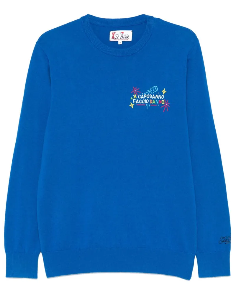 MC2 Saint Barth Heron Light Pullover - Blau Blau