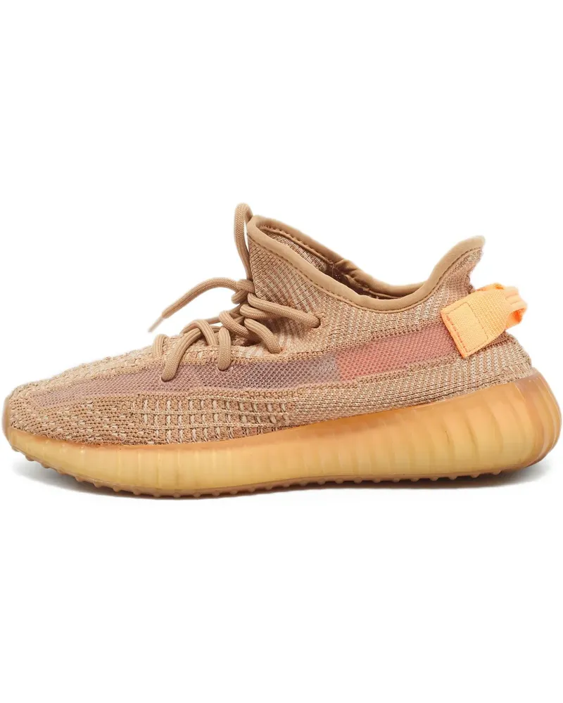 adidas Gestrickte Boost 350 V2 Sneakers - Orange Orange