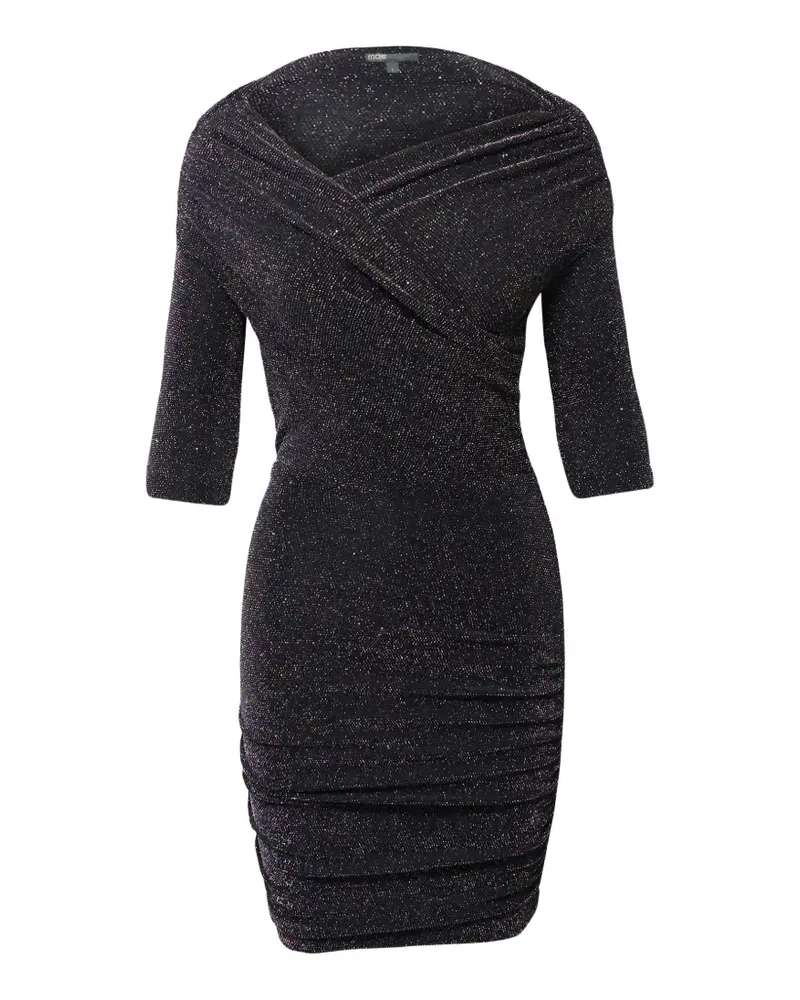 Maje Riola Kleid - Schwarz Schwarz