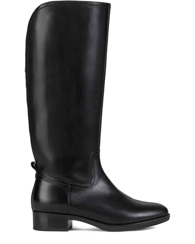 Geox Kniehohe Stiefel - Schwarz Schwarz