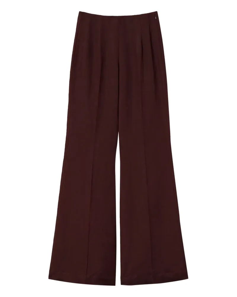 Twin-Set Ausgestellte Hose - Braun Braun