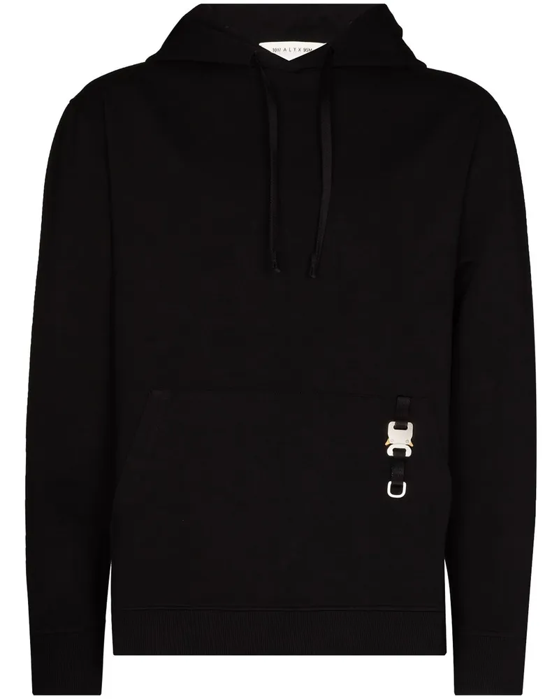 1017 ALYX 9SM Hoodie mit Kordelzug Schwarz