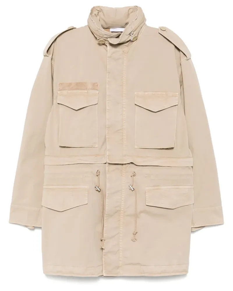 Helmut Lang Military-Mantel - SAND Sand