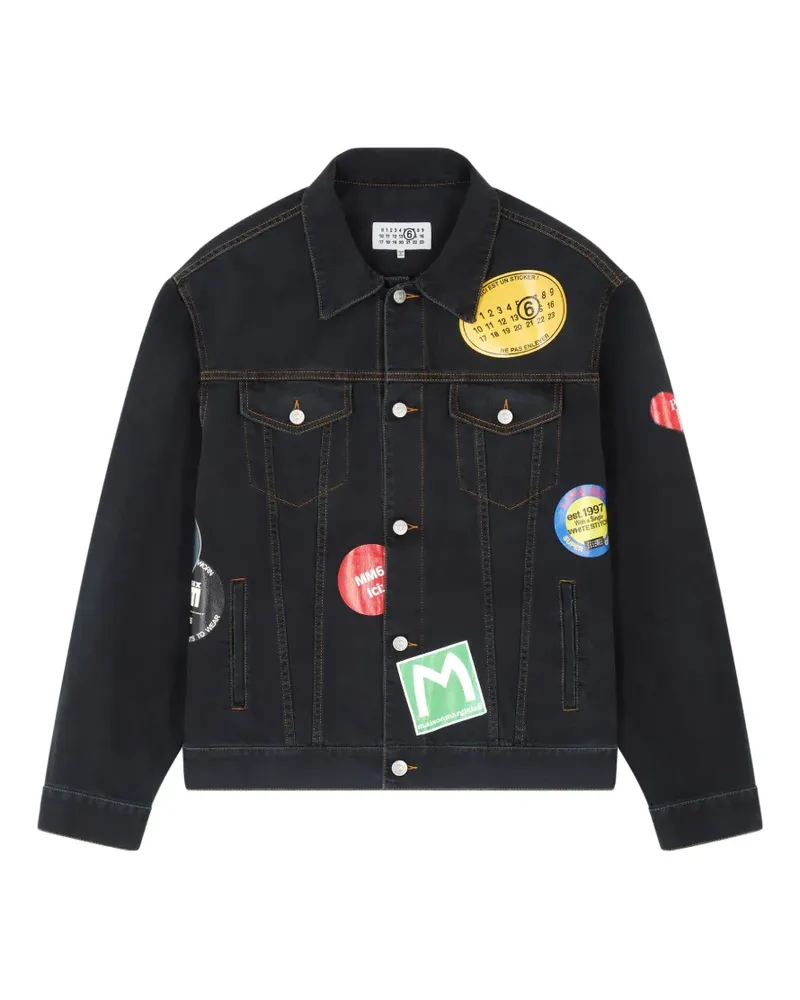 Maison Margiela denim trucker jacket - Blau Blau