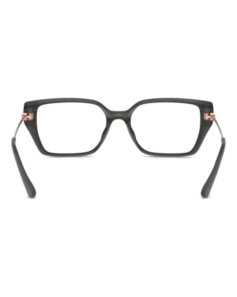Michael Kors Crete square-frame glasses - Schwarz Schwarz