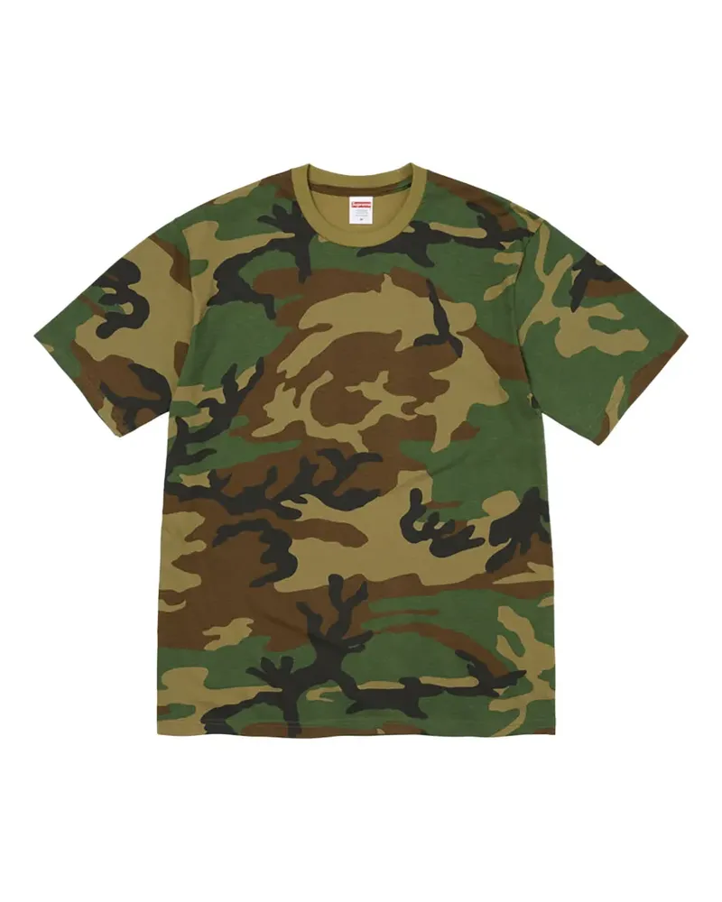 Supreme Being Gems T-Shirt mit Camouflage-Print - Grün Grün
