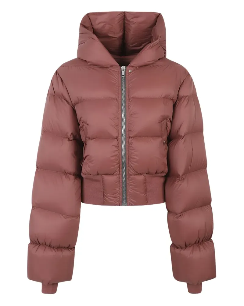 Rick Owens Klassische Kapuzenjacke - Rosa Rosa