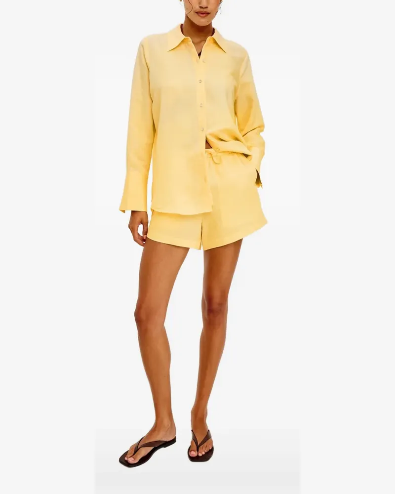 RAILS Knox collared long-sleeve shirt - Gelb Gelb