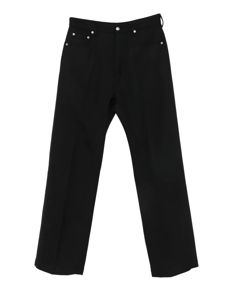 Rick Owens Geth Jeans mit lockerem Schnitt - Schwarz Schwarz