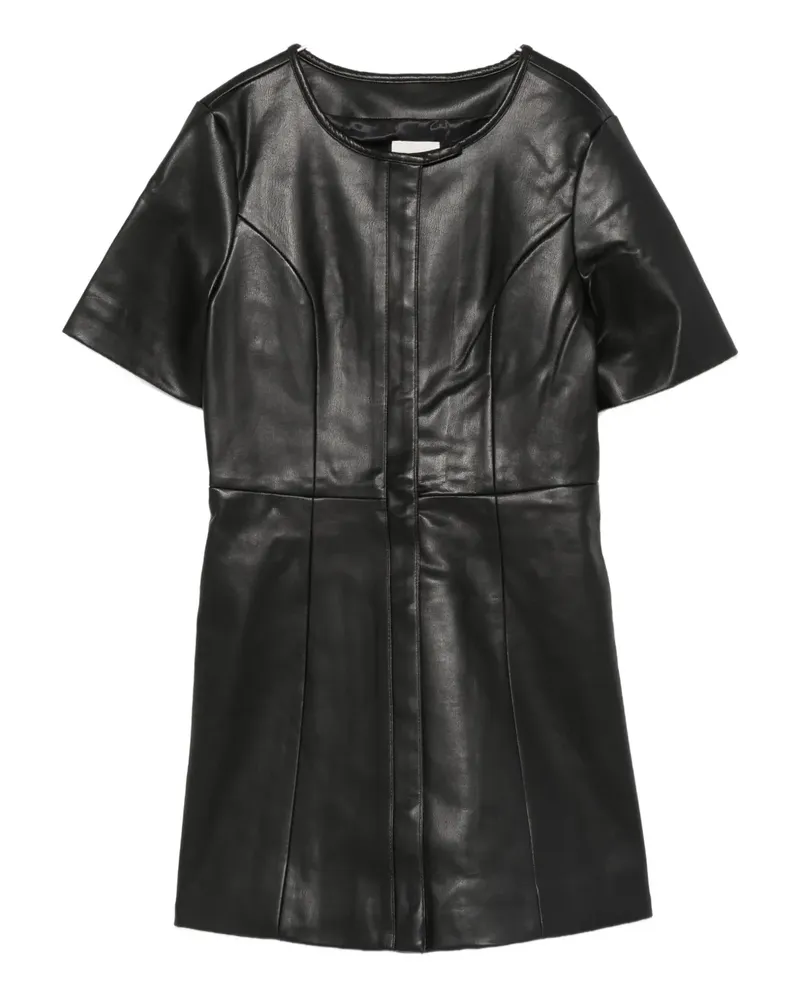 The Garment short-sleeved panelled dress - Schwarz Schwarz