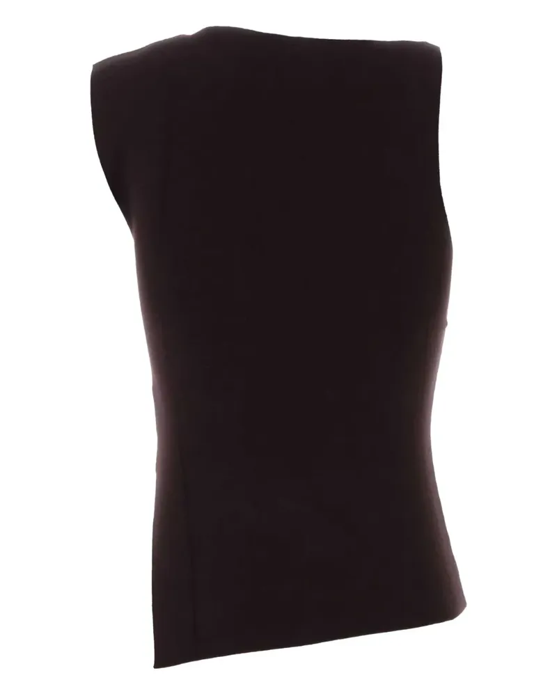 Courrèges sleeveless top - Rot Rot