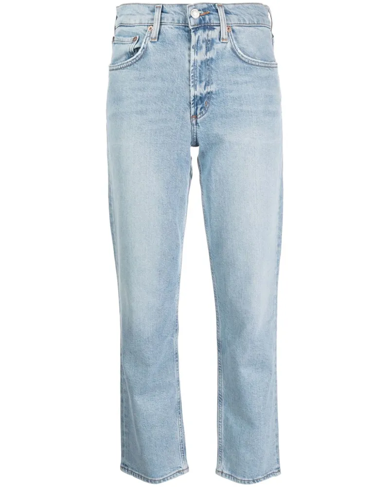 AGOLDE Gerade Kye Jeans Blau