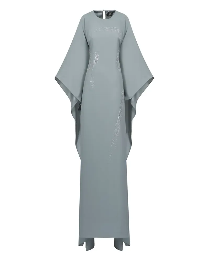 Taller Marmo Caesars Maxikleid mit Strass - Blau Blau