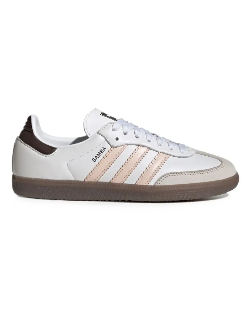 adidas Samba leather low-top sneakers - Weiß Weiß