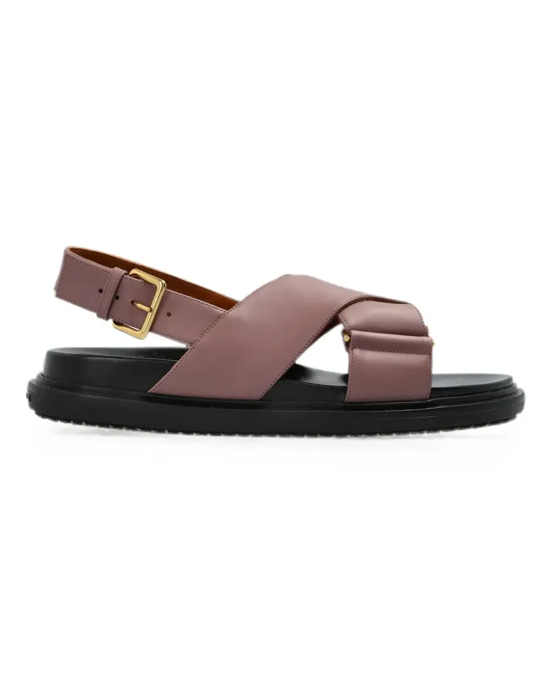 Marni criss-cross buckled sandals - Rosa Rosa