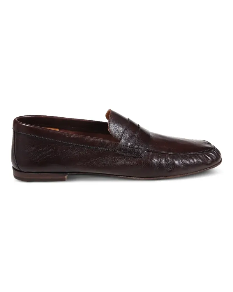 Alberto Fasciani penny-detail loafers - Braun Braun