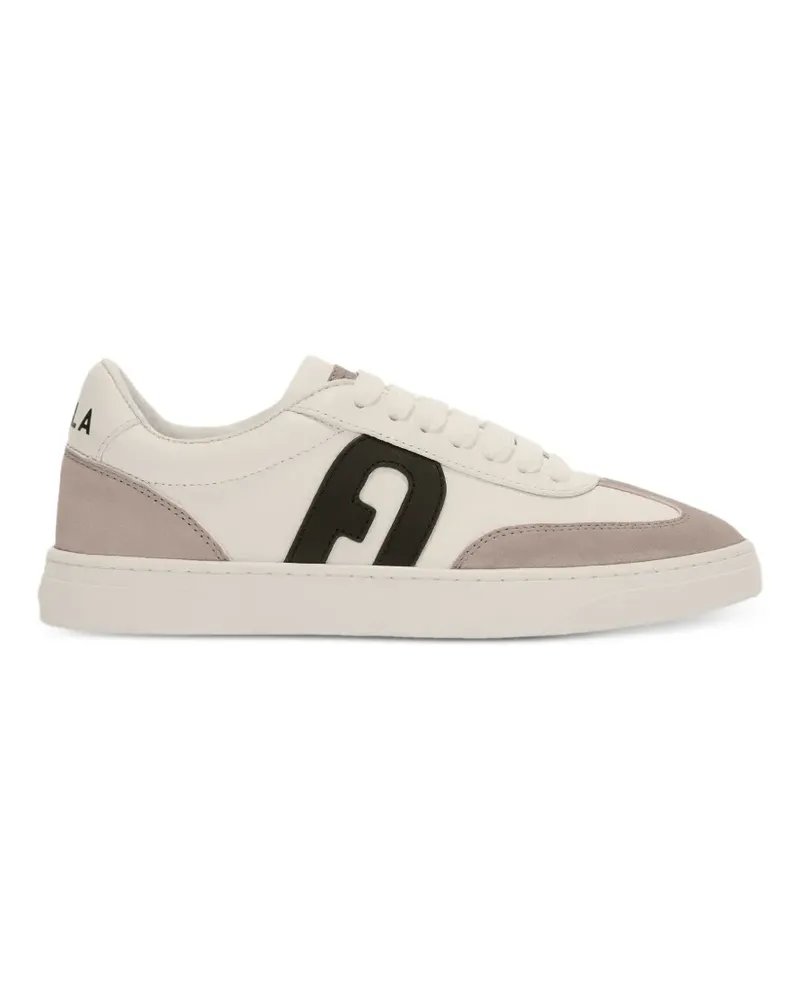 Furla Step Sneakers mit Logo-Detail - Weiß Weiß