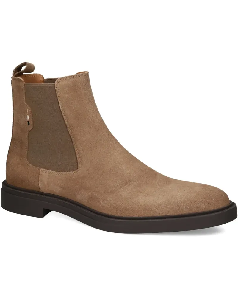HUGO BOSS Calev suede Chelsea boots - Nude Nude