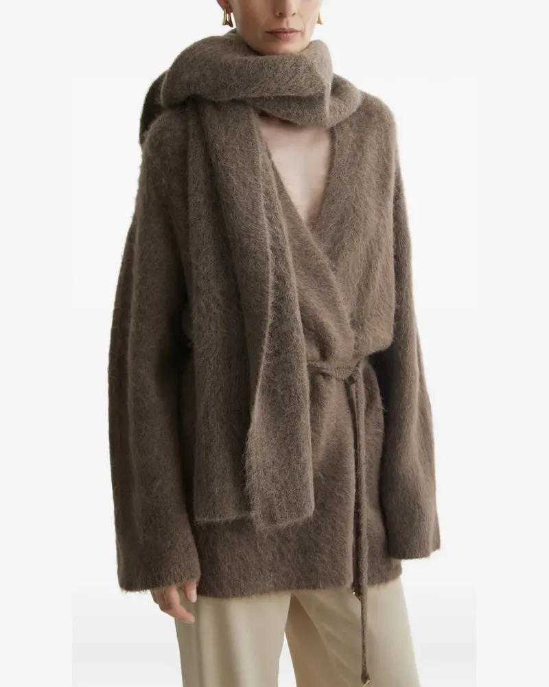 AERON Valotu scarf - Braun Braun