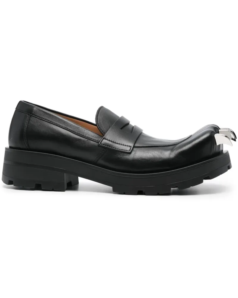 Charles Jeffrey Loverboy Moggies Loafer mit Klauendetail - Schwarz Schwarz
