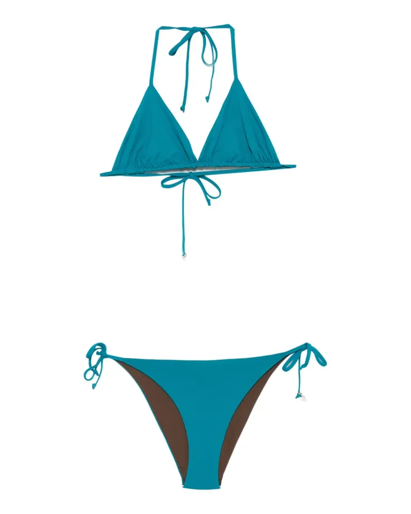 FISICO-Cristina Ferrari tie-fastening bikini - Blau Blau
