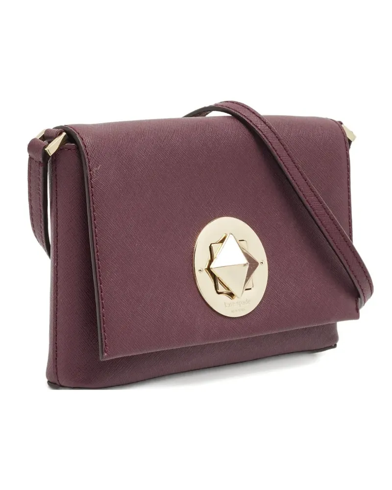 Kate Spade Umhängetasche aus Saffiano-Leder - Violett Violett