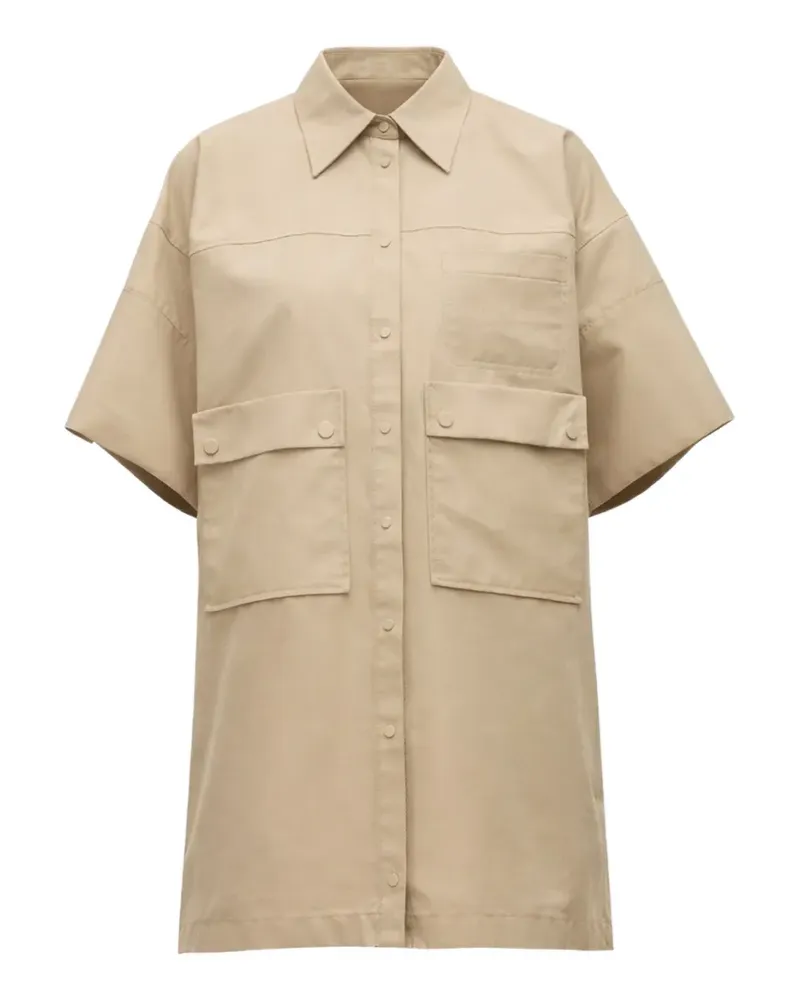 3.1 phillip lim Minikleid mit aufgesetzten Taschen - Nude Nude