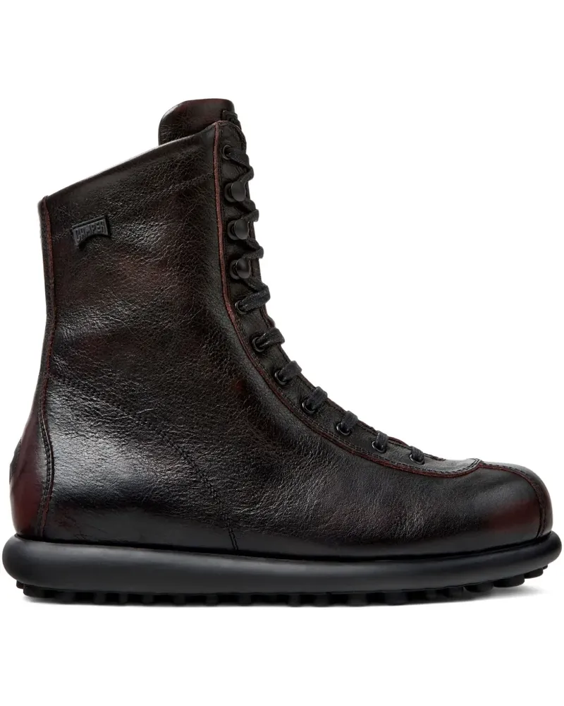 Camper Ariel Schnürstiefel - Rot Rot