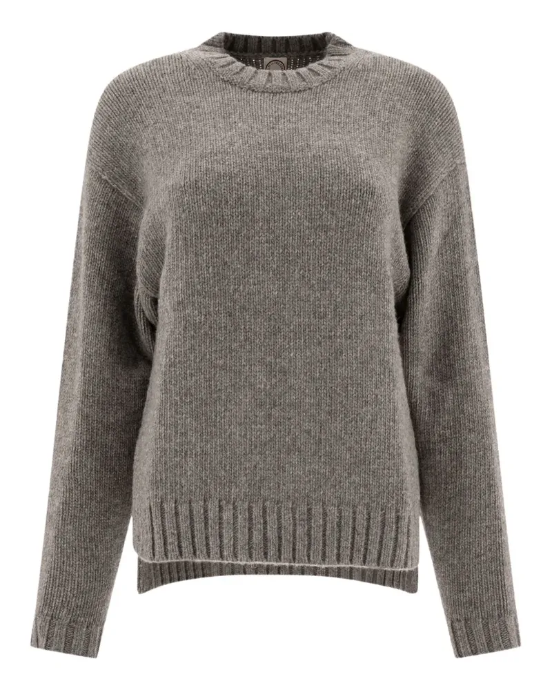 Inès de la Fressange Pullover mit rundem Ausschnitt - Grau Grau