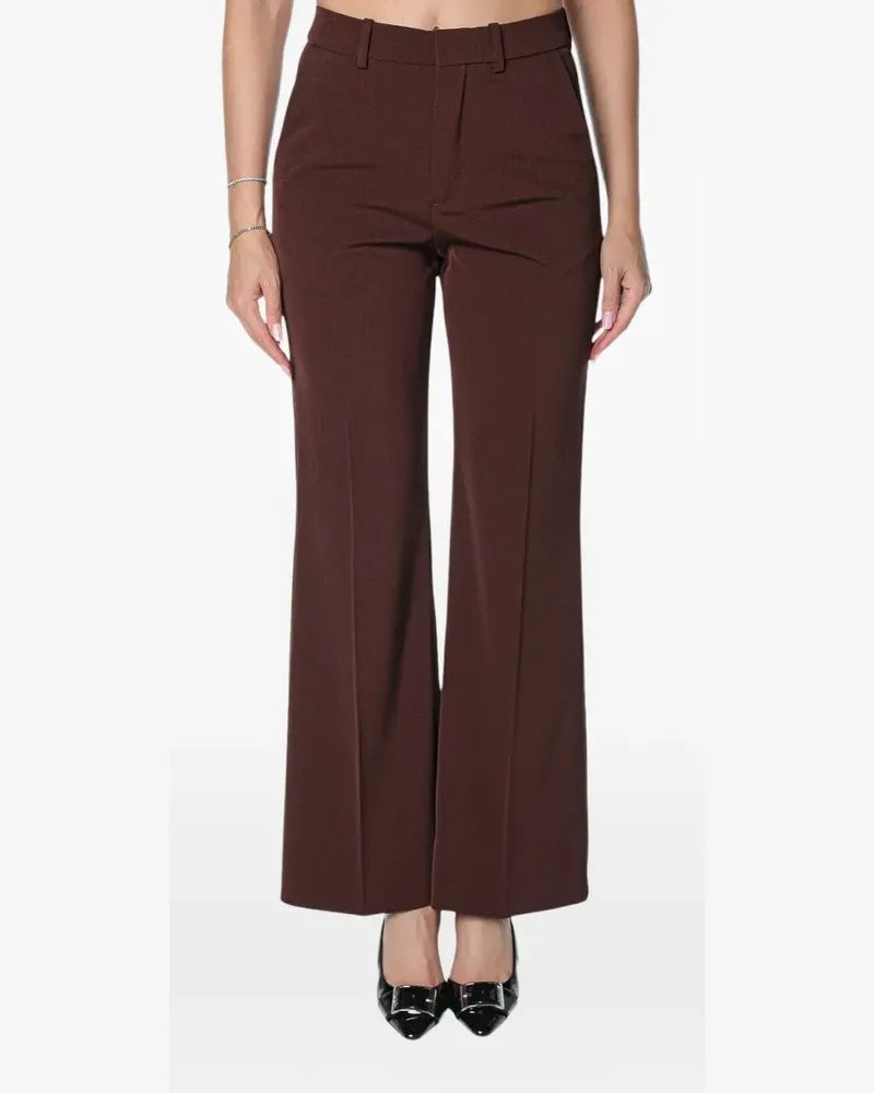 Drykorn Argue flared trousers - Rot Rot