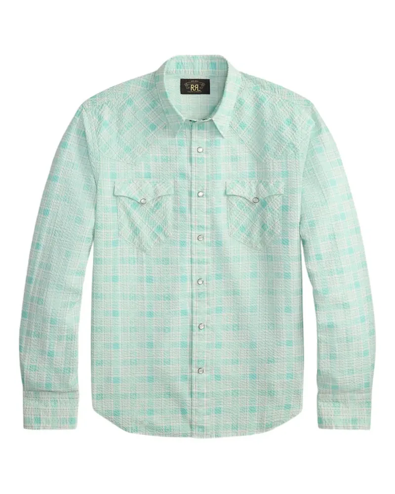 Ralph Lauren Kariertes Hemd - Blau Blau