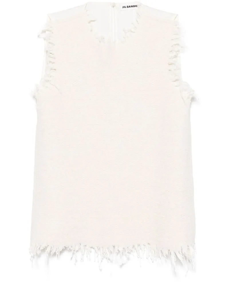 Jil Sander Weste mit Einsätzen - Nude Nude