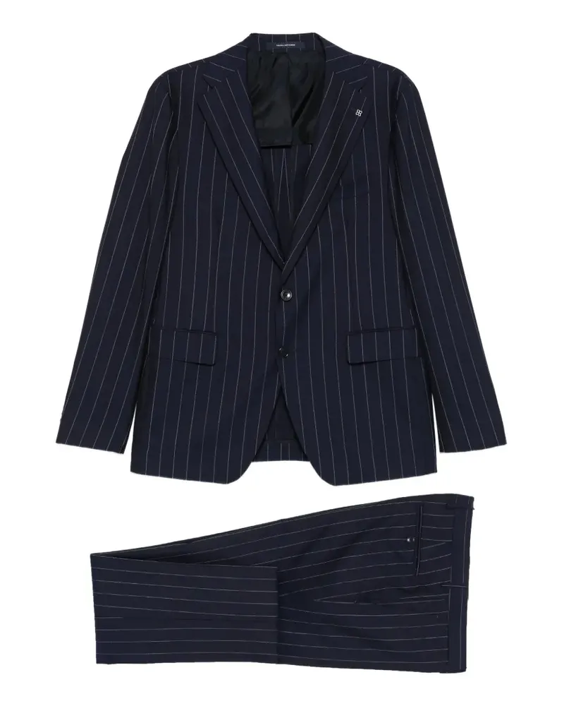 Tagliatore Anzug mit Nadelstreifen - Blau Blau
